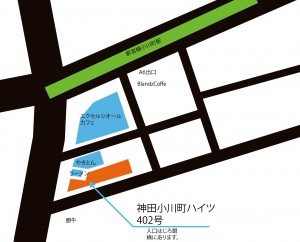 小川町ハイツ地図